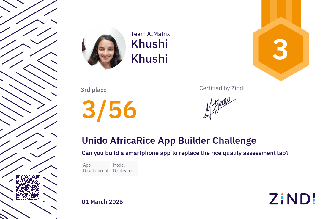 Unido AfricaRice App Builder Challenge